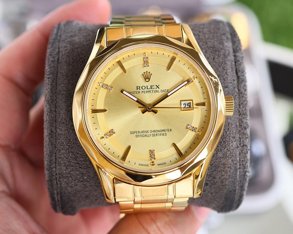 [Five-star   Recommended] New Rolex Business Series, the entire watch is made of 316L steel, the dial is fine grinding sun pattern, so you can read the time more clearly! High-grade atmosphere! 316L steel to create Xin p