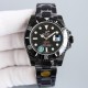 The new Rolex Aqua Ghost BLAKEN official same obsidian black version, size 40mm, equipped with Seagull 2824, high degree and stable timekeeping. The case is made of imported 904L steel, and Physical Vapor Deposition (phy