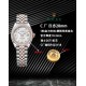 Factory CleanC - The perfect combination of white gold and 904L steel - Rolex Logbook 28mmThe classic timepiece designed specifically for women, the combination of technology and aesthetics live up to expectations, this 