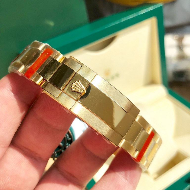 With box Support Hong Kong, the United States direct mailSpecial channel Rolex Greenwich type , 116759SAru-78209, the case and buckle with a combination of real 904 steel Germany imported technology vacuum gold plating p