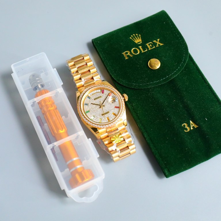 36mm  [3A Factory new force force recommended] the latest ROLEX Rolex 36mm jewel plate series of watches, perfect reproduction of another new height, so that you will never forget!Watch size 36mmX11mm ultra-thinRolex Dou