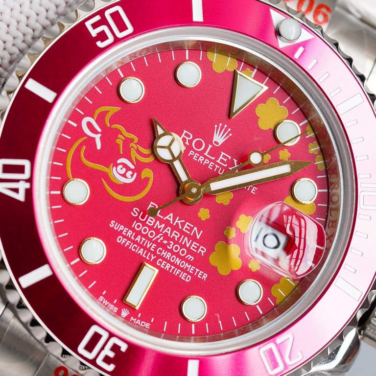 BLAKEN Studio Epic Masterpiece!BLAKEN SUBMARINER Classic Replica Aqua Ghost Modified Style Family Portrait, worn by both men and women! Original limited edition! TOP2836 movement! Multi-color   family photo collection is