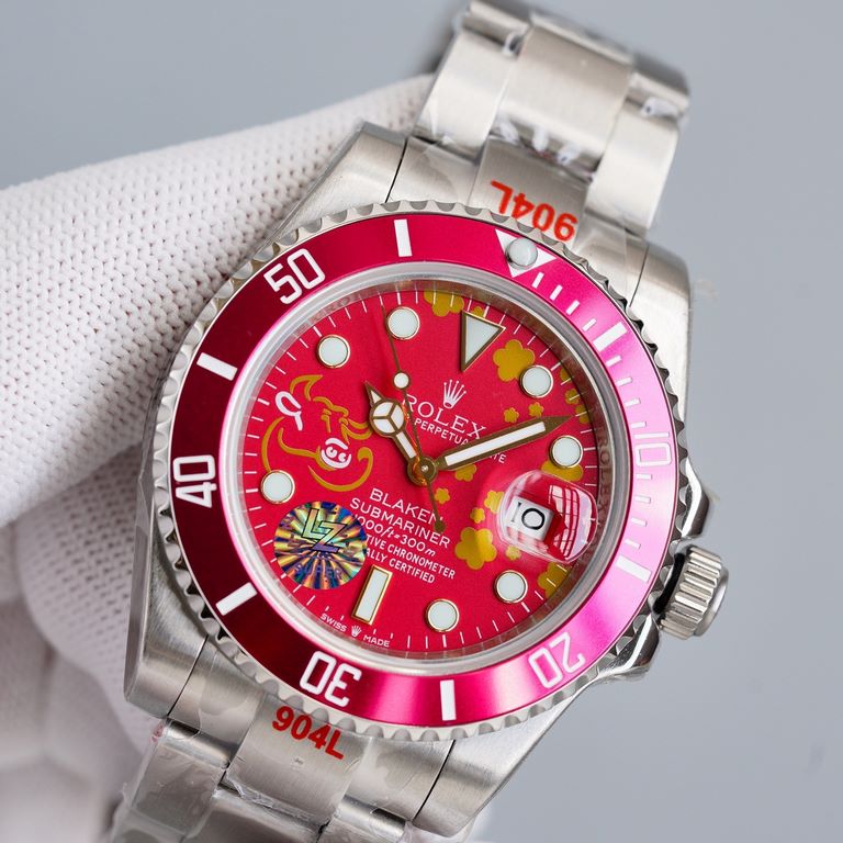 BLAKEN Studio Epic Masterpiece!BLAKEN SUBMARINER Classic Replica Aqua Ghost Modified Style Family Portrait, worn by both men and women! Original limited edition! TOP2836 movement! Multi-color   family photo collection is