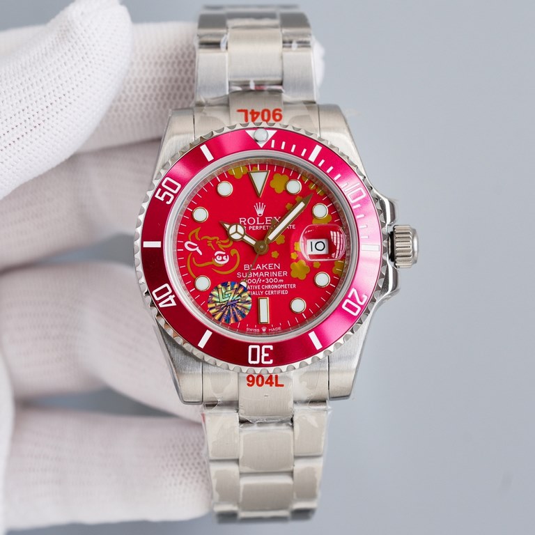 BLAKEN Studio Epic Masterpiece!BLAKEN SUBMARINER Classic Replica Aqua Ghost Modified Style Family Portrait, worn by both men and women! Original limited edition! TOP2836 movement! Multi-color   family photo collection is