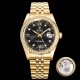 Rolex log full of diamonds earthy version of luxury 18k nanotechnology! AAA zirconia carefully crafted! Using imported machine 3135 automatic mechanical movement! The whole case inlaid with Swarovski crystal diamonds! (N