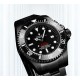 Supreme BLAKEN version! The Supreme Big Ghost King dares to experiment and create a new trend - 44mm diameter!Rolex SEA Overseas Customized Edition - RedBlueBlack is a stunning arrival. Equipped with Seagull 28363135 mov