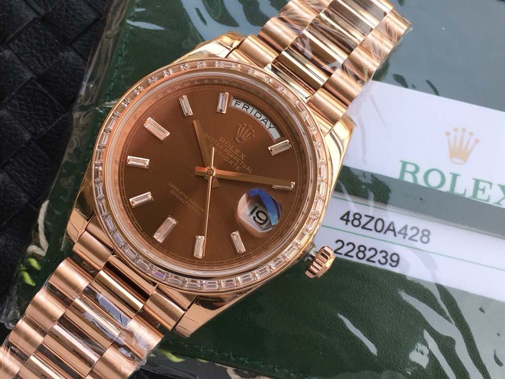 Upgrade V2 version EW Chengpin spent 8 months on the market Rolex The highest version on the market    weekly log type 3255 machine Original 1 to 1 open mold Professional size 40 mm a card one Authentic Warranty Card Ins