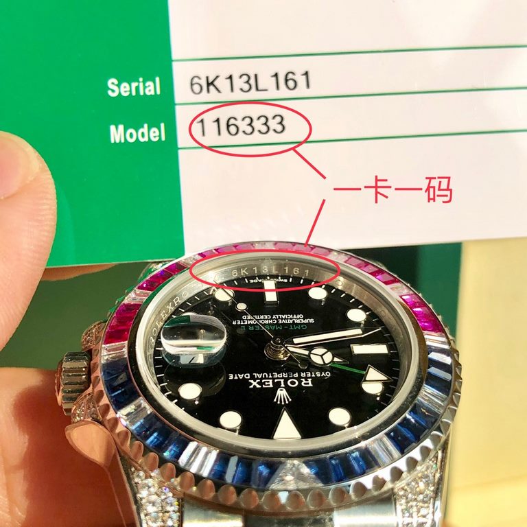 With box Support Hong Kong, the United States direct mailSpecial channel Rolex Greenwich type , 116759SAru-78209, the case and buckle with a combination of real 904 steel Germany imported technology vacuum gold plating p