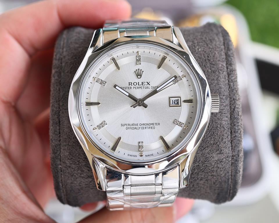 [Five-star   Recommended] New Rolex Business Series, the entire watch is made of 316L steel, the dial is fine grinding sun pattern, so you can read the time more clearly! High-grade atmosphere! 316L steel to create Xin p