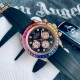 BrandRolex Rainbow Di  seriesRainbow  Ditonner series   style classic three-eye six-hand design, atmospheric fashion Strap316 steelItaly imported rubber strap  case cover 316 steel production of artisan craftsmanship  Mi