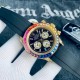 BrandRolex Rainbow Di  seriesRainbow  Ditonner series   style classic three-eye six-hand design, atmospheric fashion Strap316 steelItaly imported rubber strap  case cover 316 steel production of artisan craftsmanship  Mi