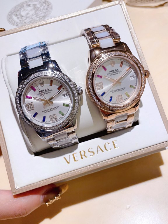 Rolex exquisite quality of the latest debut of meticulous wrist beauty harmonic beauty immortal flawless picking subtle Yueer  brand] Rolex (physical more beautiful recommended)     [Type] exquisite women's watches[Strap