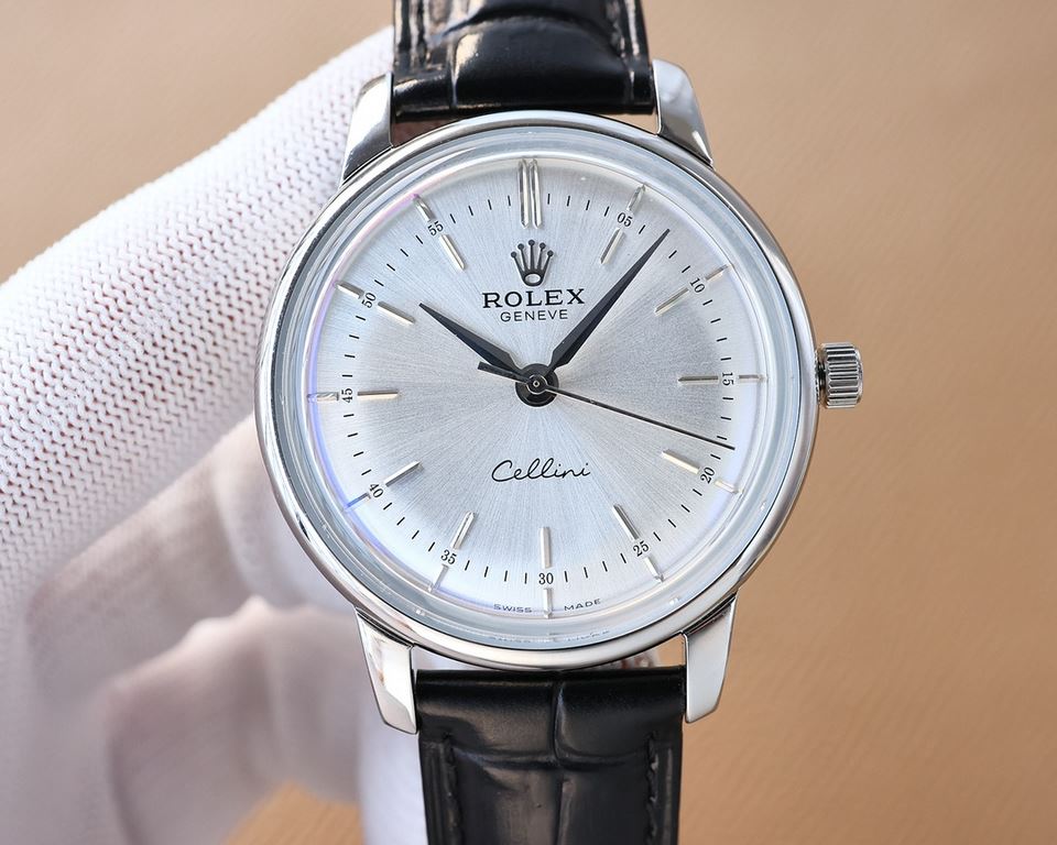 ROLEX Rolex . Cellini, a gentleman's watch, suitable for all kinds of activities and occasions of the men's watch equipped with accurate and stable imported movement 9015. 28,800 vibrations per hour, zero repair quality!