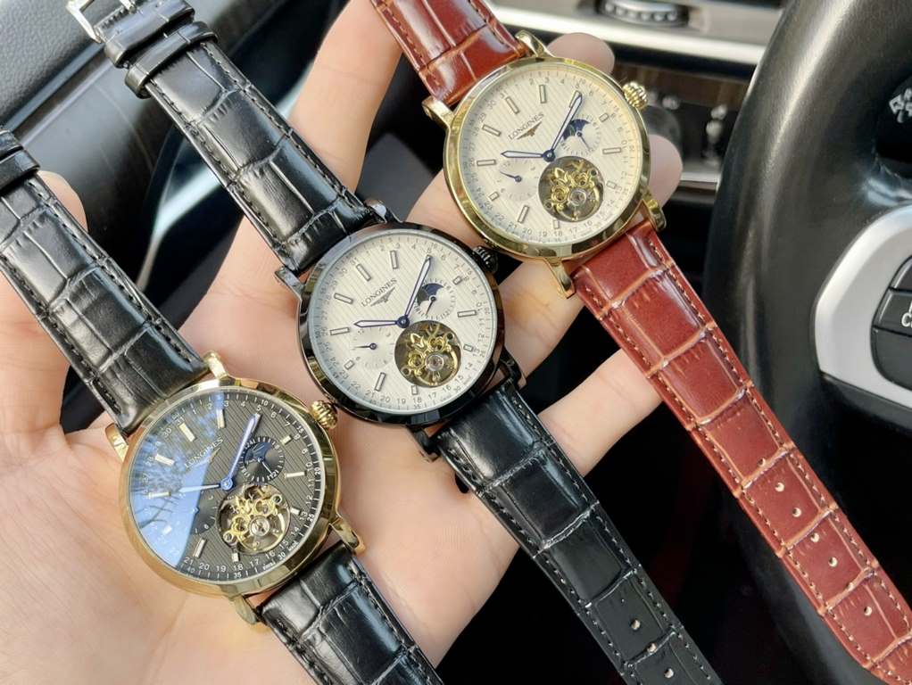 The same , Longines - Longines   boutique men's watches      dignified atmosphere, gentlemanly style, excellent quality, hot sale all over the city. Adopting automatic mechanical movement, top quality 316 stainless steel