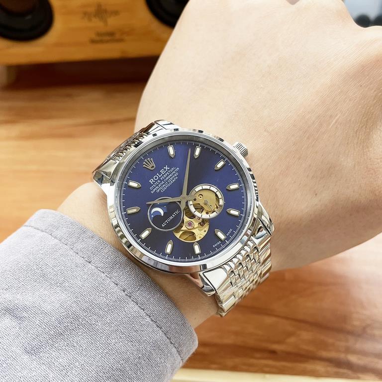 Rolex. Rolex Rolex boutique men's watches, multi-functional design, noble atmosphere, gentleman style, excellent quality, hot sale all over the city. Adopting imported Citizen mechanical movement, top-grade 316 stainless