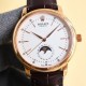 2024 Taiwan factory's latest force, the market's highest version of the latest recommended models, Rolex  Cellini moon phase series. Men's wristwatch simple but not lose the atmosphere [Victory] equipped with accurate Sw