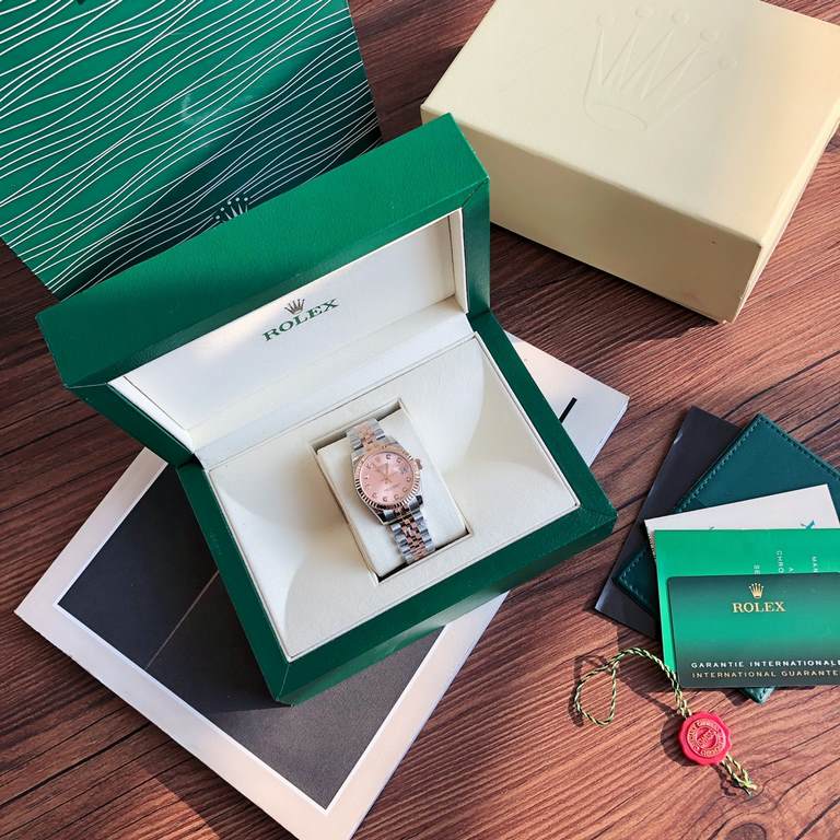 Boxed Support Hong Kong and USA direct shippingRolex Rolex Women's Oyster Logotype! The case is 31mm straight. Using 904L stainless steel to forge, with high corrosion resistance. With Rolex customized version of 2236 bl