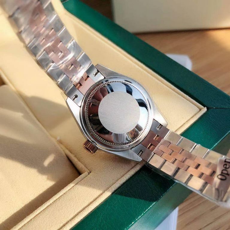 With box Support Hong Kong, the United States direct mailRolex Women's Logotype 28㎜ Log Series, Women's Logotype Oyster case is a model of solid elegance and perfect proportion, using 316L stainless steel to forge stainl