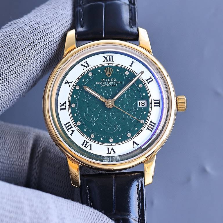 The new  ROLEX  Rolex . Cellini series, a show gentleman's style, suitable for a variety of activities and occasions of the choice of men's wristwatches Equipped with accurate and stable imported 9015 caliber. 28,800 vib