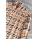 New#Burberry BURBERY high quality collector grade imported high weave cotton men's long-sleeved shirt! 23FW fall and winter new high-quality luxury person first collector grade long-sleeved shirts, trading company channe