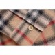 BurberryBurberry Check Embroidered Letter Long Sleeve ShirtSize：XS S M LBBR's most iconic classic striped shirt is a bestseller at the counter. The fabric is made of double stranded 80 woven twill fabric, checkered count