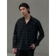 Balenciaga Balenciaga Parisienne BLCG 23SS All Over Printed Pop-Up Small Letter Long Sleeve Shirt, Hits Collection