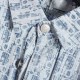 DiorDior 22ss Classic Full Print Old Flower Denim Shirt JacketThe original purchase, the difference between the market version, exclusive molding custom aluminum buttons, washed and stored for a long time is not easy to 