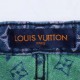 Louis Vuitton  Louis Vuitton 23ss Rainbow Monogram Jacquard Denim ShortsThis short-sleeve denim short features an all-over Rainbow Monogram jacquard weave, which showcases the interplay of pastel hues.This short-sleeve d