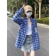 WE11 DONE 22FW Pop-up Plaid Shirt, Collection of Top Shots