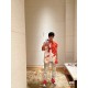 #Louis vuittonLouis Vuitton 22ss Cashew Flower Short Sleeve Shirt Top