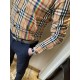 (High-end quality) Burberry 2022 counter the latest explosion of striped shirt shipment Paris counter synchronization on sale! Selected Italy    imported customized cotton shirt fabric with the latest plaid design, the c