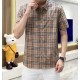 BURBERRY Burberry shirts, HK foreign goods, Thailand, the official website counter synchronization on sale, AD, BUR home every season's staple single product, the latest signature-style main label, quite a sense of aesth