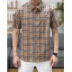 BURBERRY Burberry shirts, HK foreign goods, Thailand, the official website counter synchronization on sale, AD, BUR home every season's staple single product, the latest signature-style main label, quite a sense of aesth