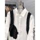 LV 2023ss new men's long sleeve shirt, high quality ready-to-wear! Customized fabrics Breathable and comfortable, impeccable details, brand elements design concepts, reflecting high quality. Hand feel delicate and soft! 