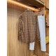 (High version) Burberry casual plaid shirtHas always been an essential item this season A good shirt highlights more than just temperament, counter models Details do unique Burberry shirt is very concerned about the qual