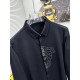 Versace high-end quality! Original three standard! 2023 early fall newest products, counter synchronization is available, the original single hard goods, fashion casual long-sleeved shirt, comfortable on the body! Eye-ca