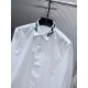 Gucci Gucci 2023ss Early Fall New Long Sleeve Shirt Shirt, high-end version! Counter customized fabrics Breathable comfort, impeccable details, brand elements design concept, reflecting high quality. Hand feel delicate a