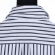 Alexander Wang Alexander Wang embroidered small label striped long-sleeved shirtThe original version of the purchase of Hangzhou counter yuan, due to customized fabrics and N times to adjust the chest leather pockets, re