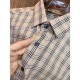 (High version) Burberry casual plaid shirtHas always been an essential item this season A good shirt highlights more than just temperament, counter models Details do unique Burberry shirt is very concerned about the qual