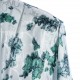 Dior  Dior 23ss jacquard digital flowers and vines long-sleeved shirt  official online version of the star with the same models, summer wear cool ice silk breathable, loose version, men and women with the same modelsYard