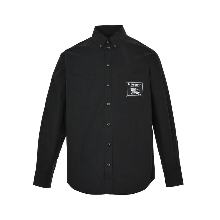 BurberryBurberry 23ss warhorse patch shirtThe original domestic 8400 purchased, the use of Korean shirt fabrics, compared to the market fabrics, to achieve the original version of the consistent high density, soft and st