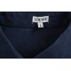 LoeweLoewe 23ss Irregular Solid Color ShirtCustomized original 11 fabric, placket, cuffs, collar with overlock stitching process, all cut pieces need piece of ironing, hem asymmetric tailoring design, hidden button front