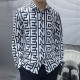 Fendi Fendi 2023ss new long-sleeve shirt shirt, high-end version! Counter customized fabrics Breathable comfort, impeccable details, brand elements design concept, reflecting high quality. Hand feel delicate and soft! Pr