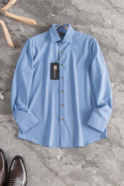 New#ZegnaZega high quality collector grade imported high weave cotton men's long sleeve shirt! Summer new high-quality luxury goods people first collector-grade long-sleeved shirt, trading company channel goods, 23 years