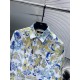 Versace Versace 2023ss new long-sleeve shirt Shirt, high-end version! Counter customized fabrics Breathable and comfortable, impeccable details, brand elements design concept, reflecting high quality. The handfeel is del