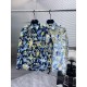 Versace Versace 2023ss new long-sleeve shirt Shirt, high-end version! Counter customized fabrics Breathable and comfortable, impeccable details, brand elements design concept, reflecting high quality. The handfeel is del