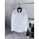 Fendi Fendi 2023ss Early Fall New Long Sleeve Shirt Shirt, High-end version! Counter customized fabrics Breathable comfort, impeccable details, brand elements design concepts, reflecting high quality. Hand feel delicate 