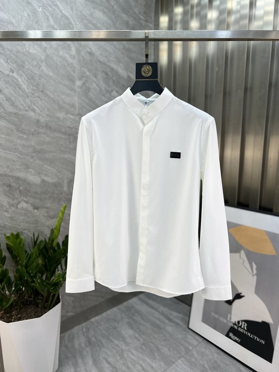 Ermenegildo Zegna fall and winter new complete three labels shirt good goods do not need much introduction Look at the details Counter size M-4XL 175140 recommended L Slim fit