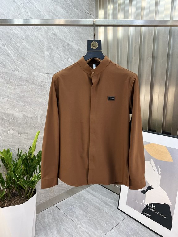 Ermenegildo Zegna fall and winter new complete three labels shirt good goods do not need much introduction Look at the details Counter size M-4XL 175140 recommended L Slim fit