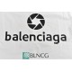 BalenciagaBalenciaga 23ss Full Print Racing Style Long Sleeve ShirtAdopting double embossing process, fine lines, left and right sleeve multi-element logo using printing process, shoulder hem using handmade abrasive effe